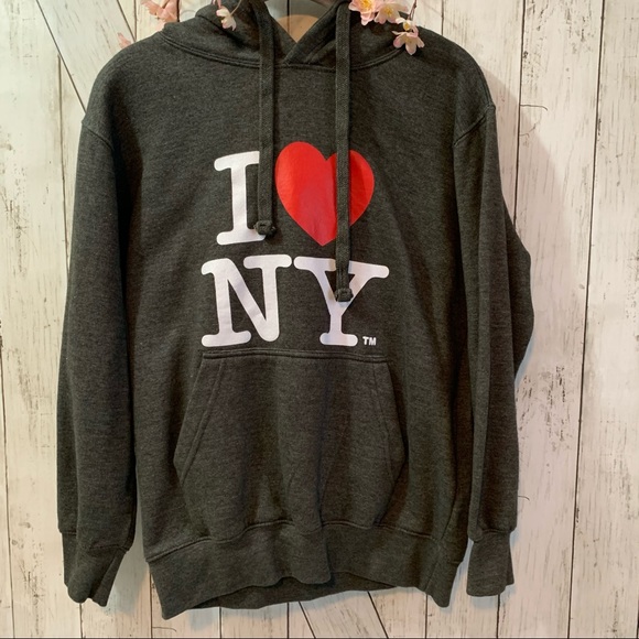 I Love NY Hoodie Small - Picture 1 of 4